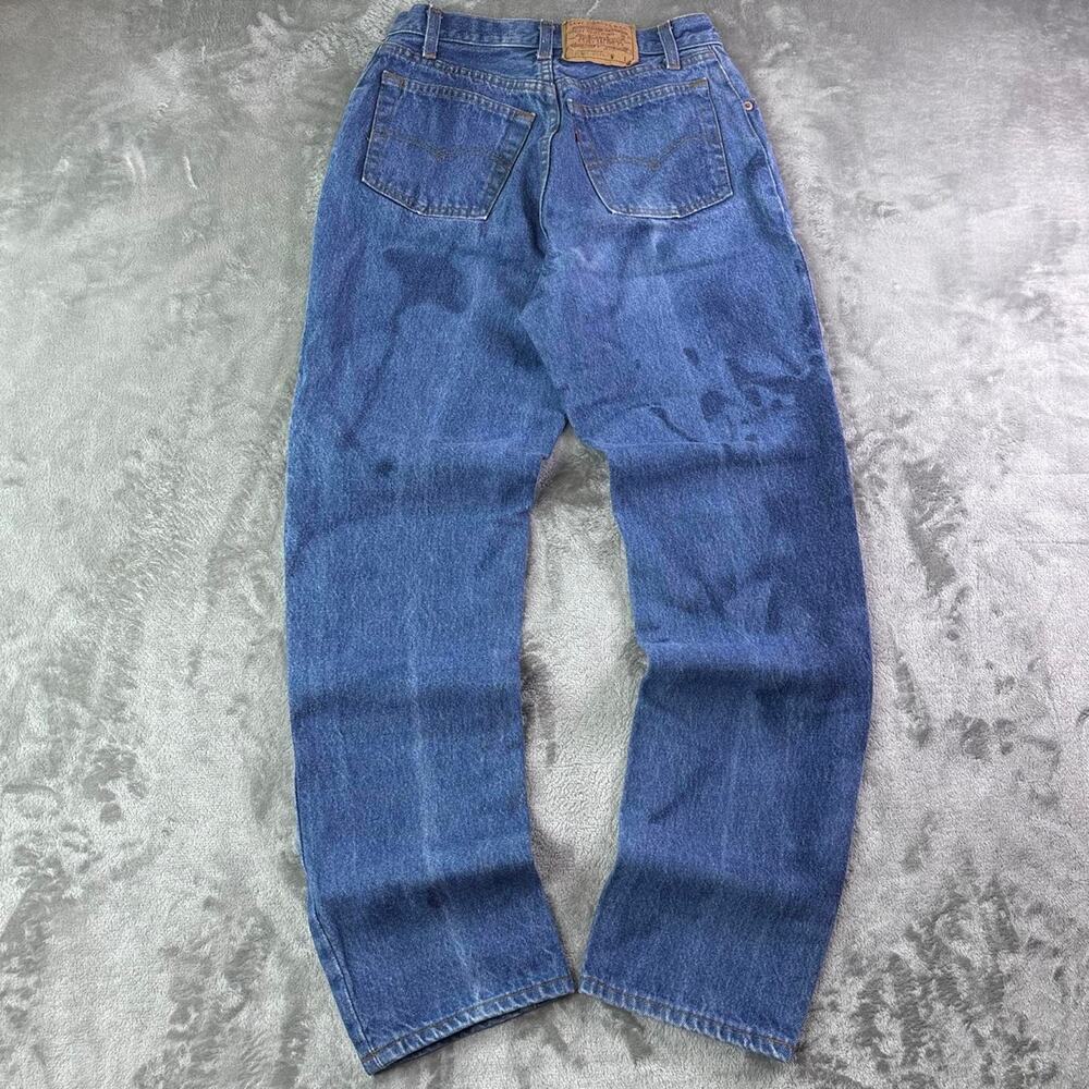 VTG 70-80's Levis 501 26501-0116 Womens Made In USA Button-Fly Denim Jeans Sz 11